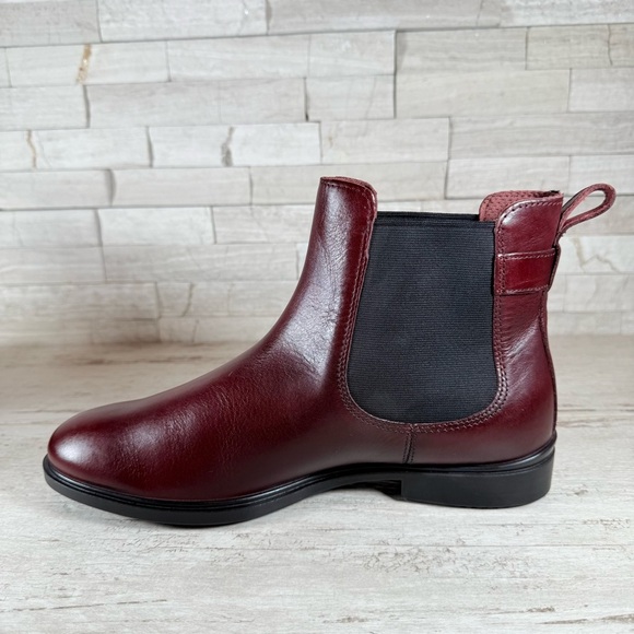 Ecco Dress Classic 15 Chelsea Buckle Women’s Leather Ankle Boots EU 40 US 9-9.5 - Picture 11 of 15